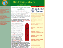Tablet Screenshot of midfloridamilers.org
